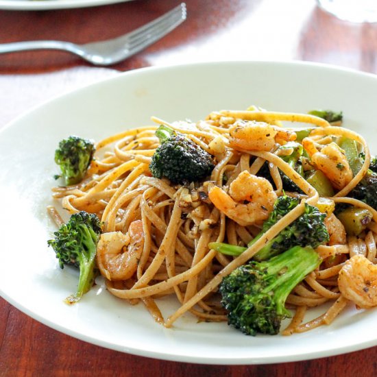 Quick Cajun Shrimp Pasta