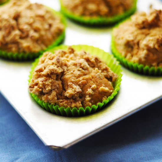 Apple Crumble Muffins