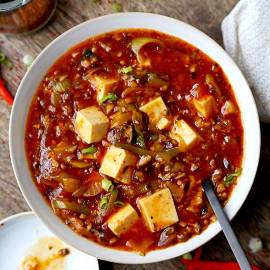 Vegan Mapo Tofu