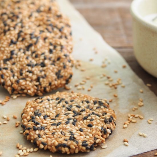 Sesame Crackers