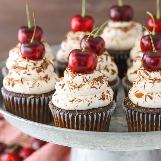 Black Forest Cupcakes