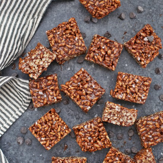 Chocolate Rice Krispies Treats