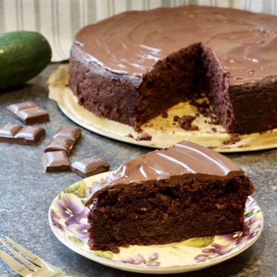 Best Ever Chocolate Courgette Cake