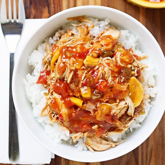 Slow Cooker Mango Chicken