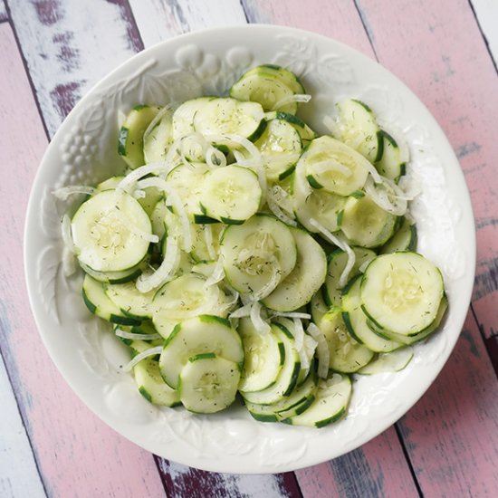 Dill Cucumber Salad