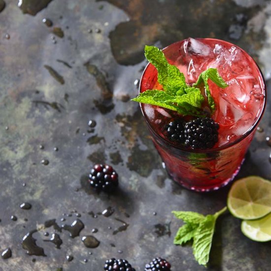 Blackberry Spritzers