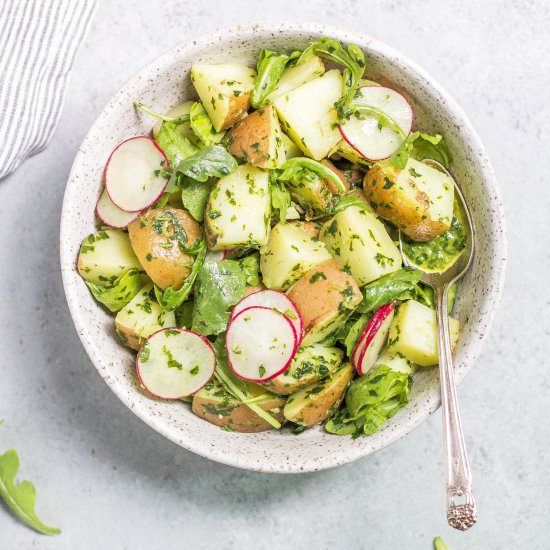 Dairy-Free Pesto Potato Salad