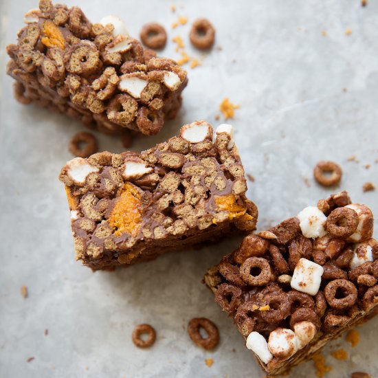 Butterfinger&Marshmallow Cereal Bar