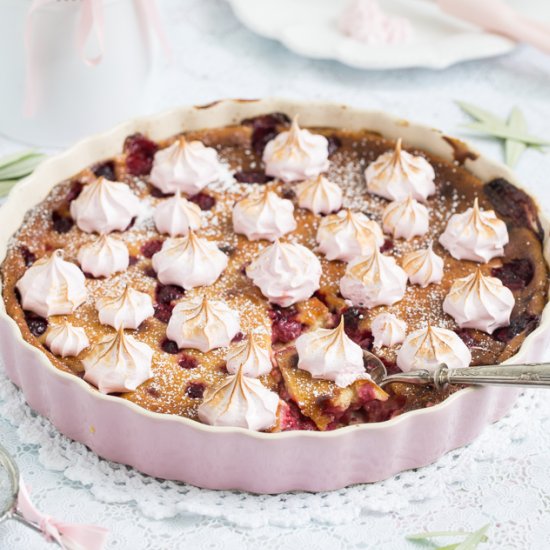 Raspberry Clafoutis