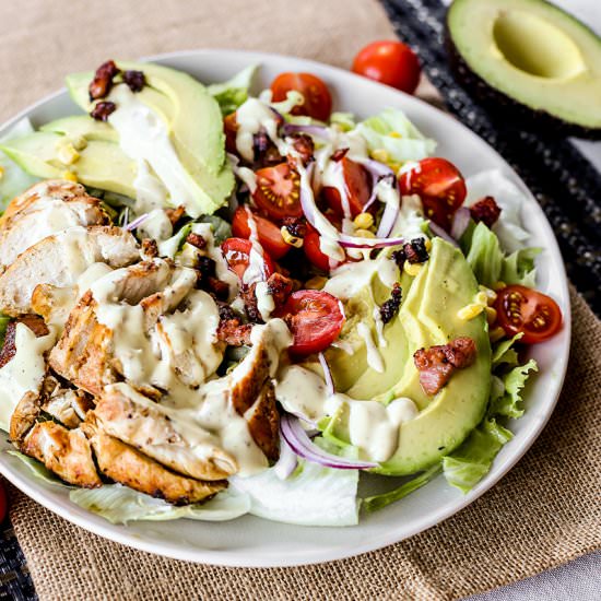 Honey Mustard Chicken Bacon Salad