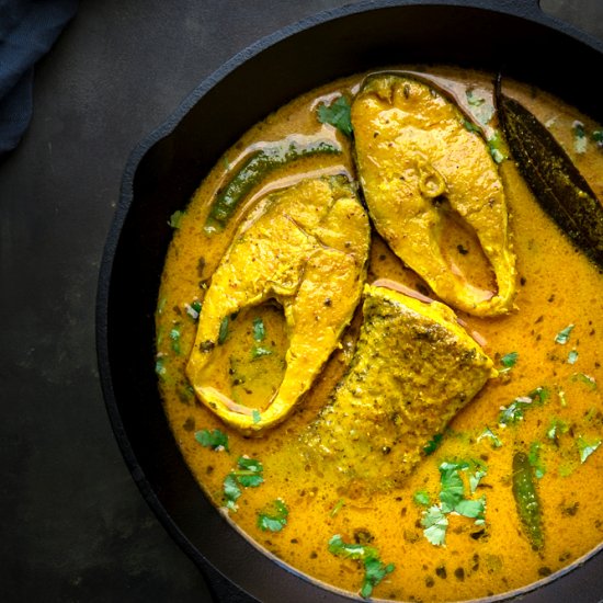 Fish In Mustard Gravy