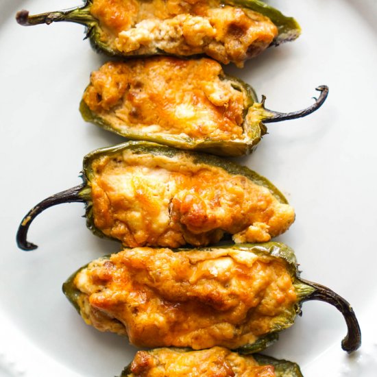 Chorizo Stuffed Jalapenos