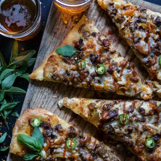 Sriracha Beef Short Rib Pizza