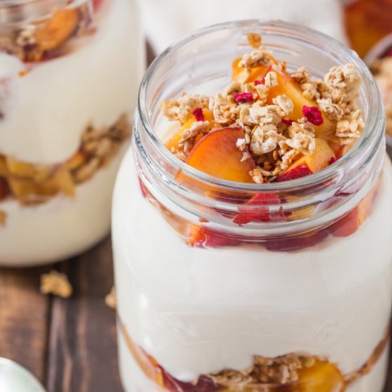 Peach Parfaits