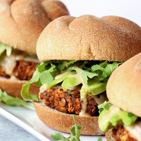 Powerhouse Protein Veggie Burgers