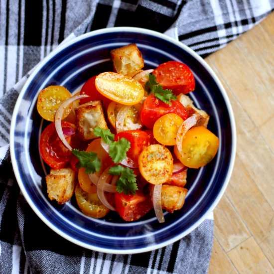 Classic Panzanella Salad