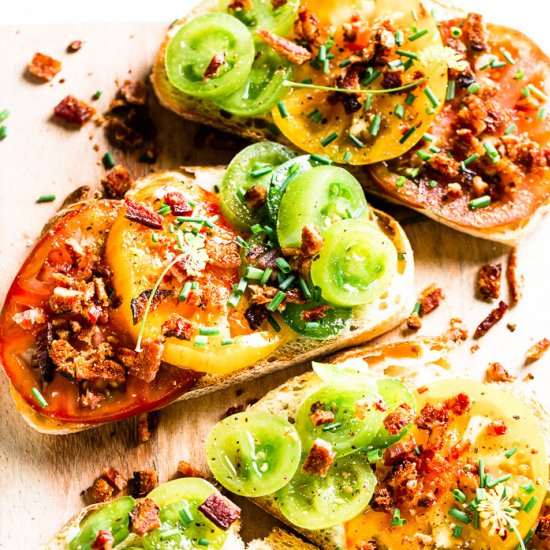 Heirloom Tomato Toast