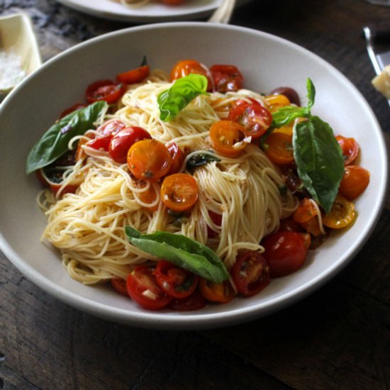 Angel Hair Pasta + Summer Tomatoes