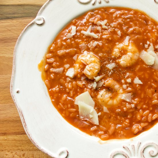 Instant Pot Shrimp Risotto