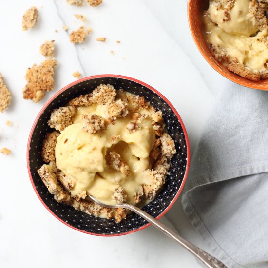 Vegan Mango Ice Cream