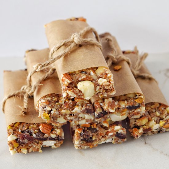 Best Ever Grain Free Granola Bars