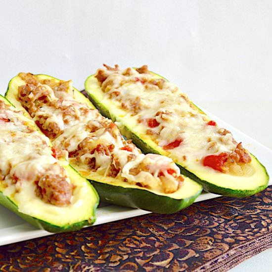 Italian Zucchini Boats