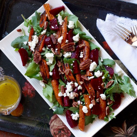 Roasted Carrot and Beet Salad