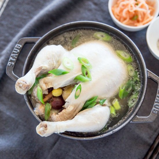 Korean Ginseng Chicken Soup