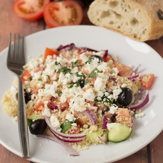 Couscous Greek Salad