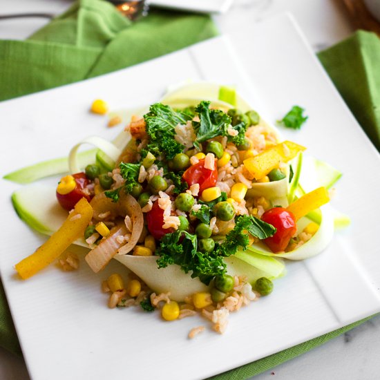 Summer Zucchini Stir Fry