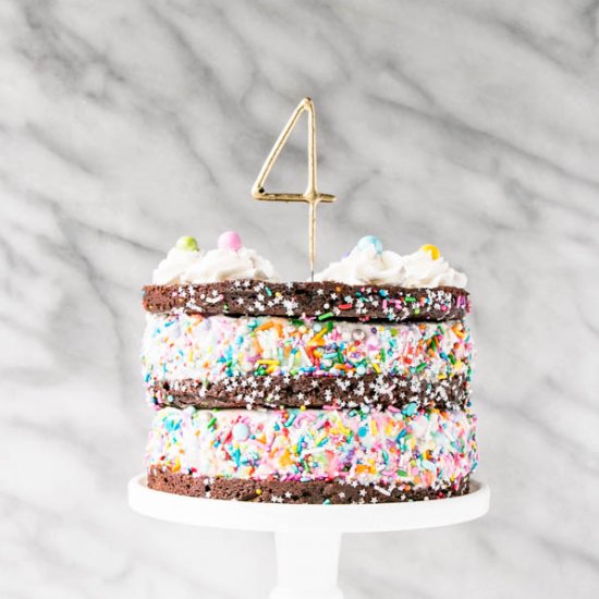 Ice Cream Sandwich Cake