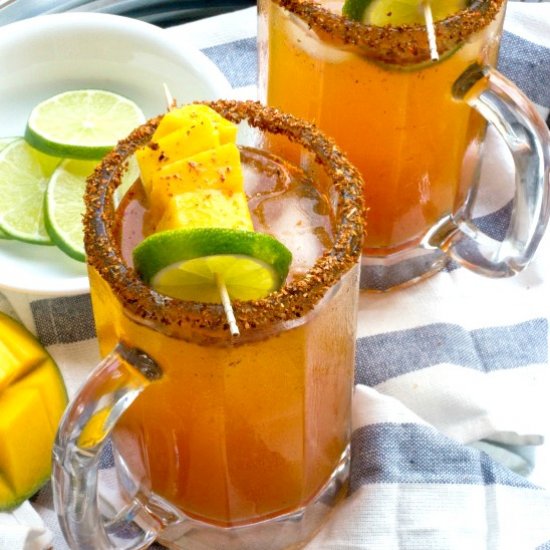 Spicy Mango Michelada