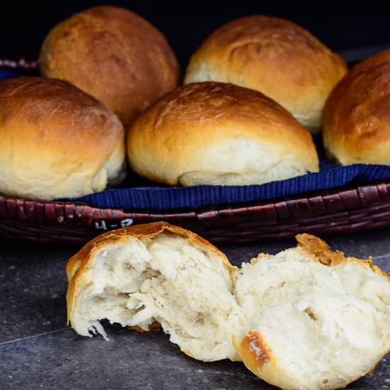 Easy Ghana Sugar Bread Rolls