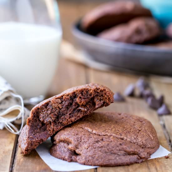 Double Chocolate Chip Cookies