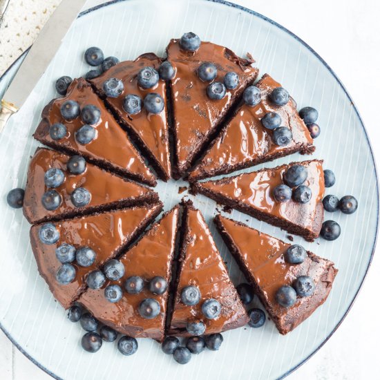 Healthier chocolate cake