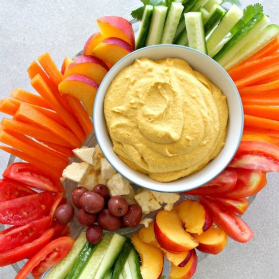 Spicy Paprika Tahini Hummus