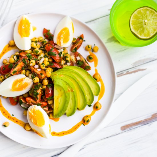 Smoked Paprika Avocado Salad