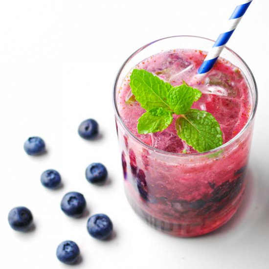 Blueberry Mojito