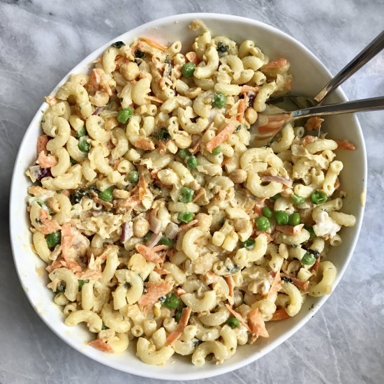 Vegan “Tuna” Pasta Salad