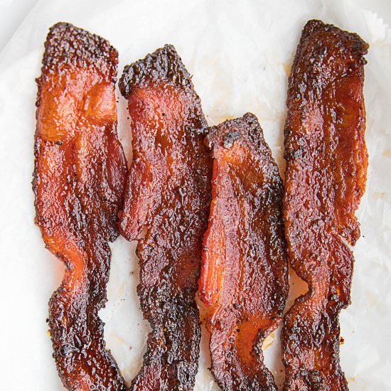 Ghost Pepper Candied Bacon