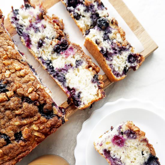 Blueberry Coffee Crumb Cake