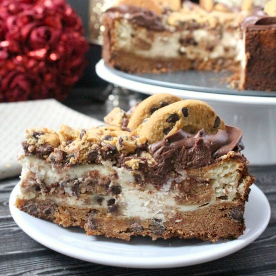 Chocolate Chip Cookie Cheesecake