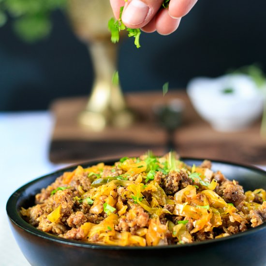 Egg Roll in a Bowl- Keto Friendly