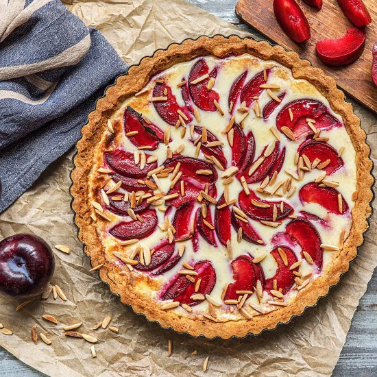 Almond Plum Tart