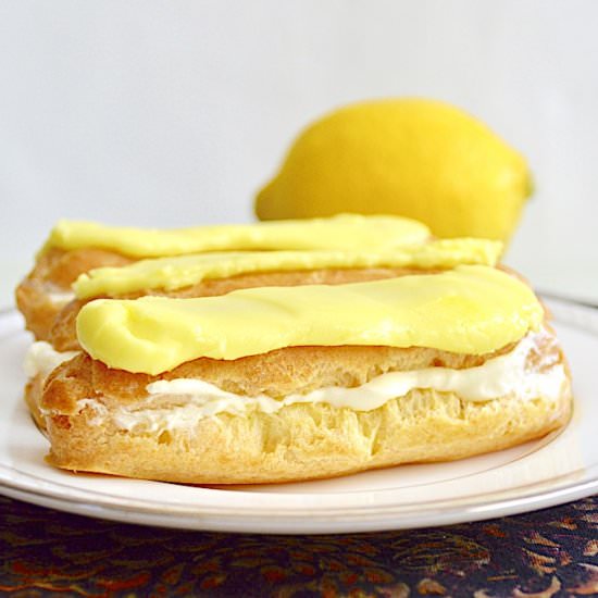 Lemon Eclairs