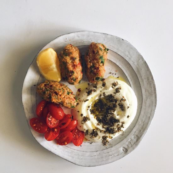 Red Lentil and Bulgur Wheat Kofte