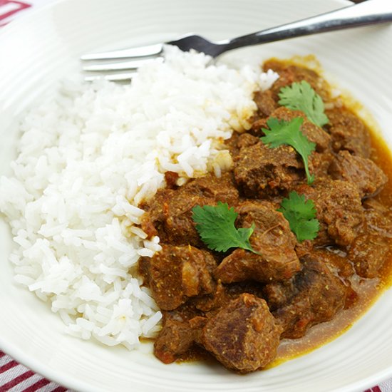 Slow Cooker Lamb Rogan Josh