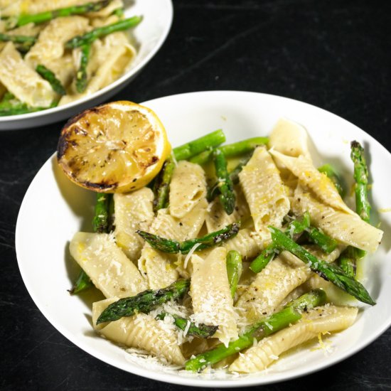 Asparagus & Lemon Garganelli