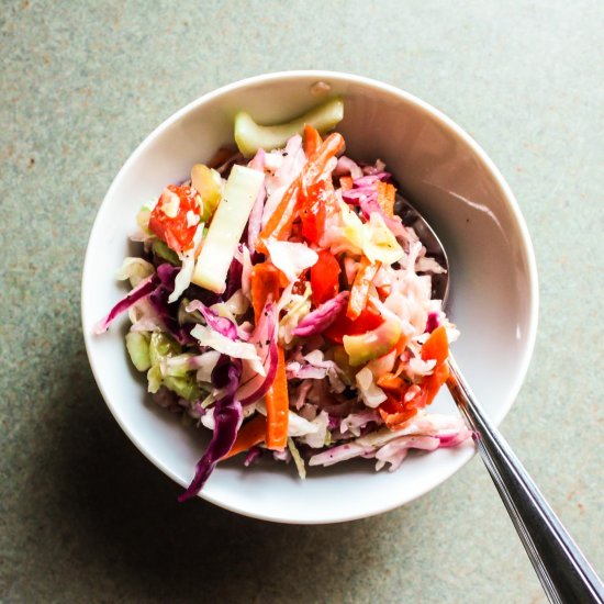 Classic Oil and Vinegar Coleslaw