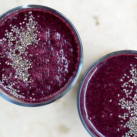 Berry Nut Butter Smoothie